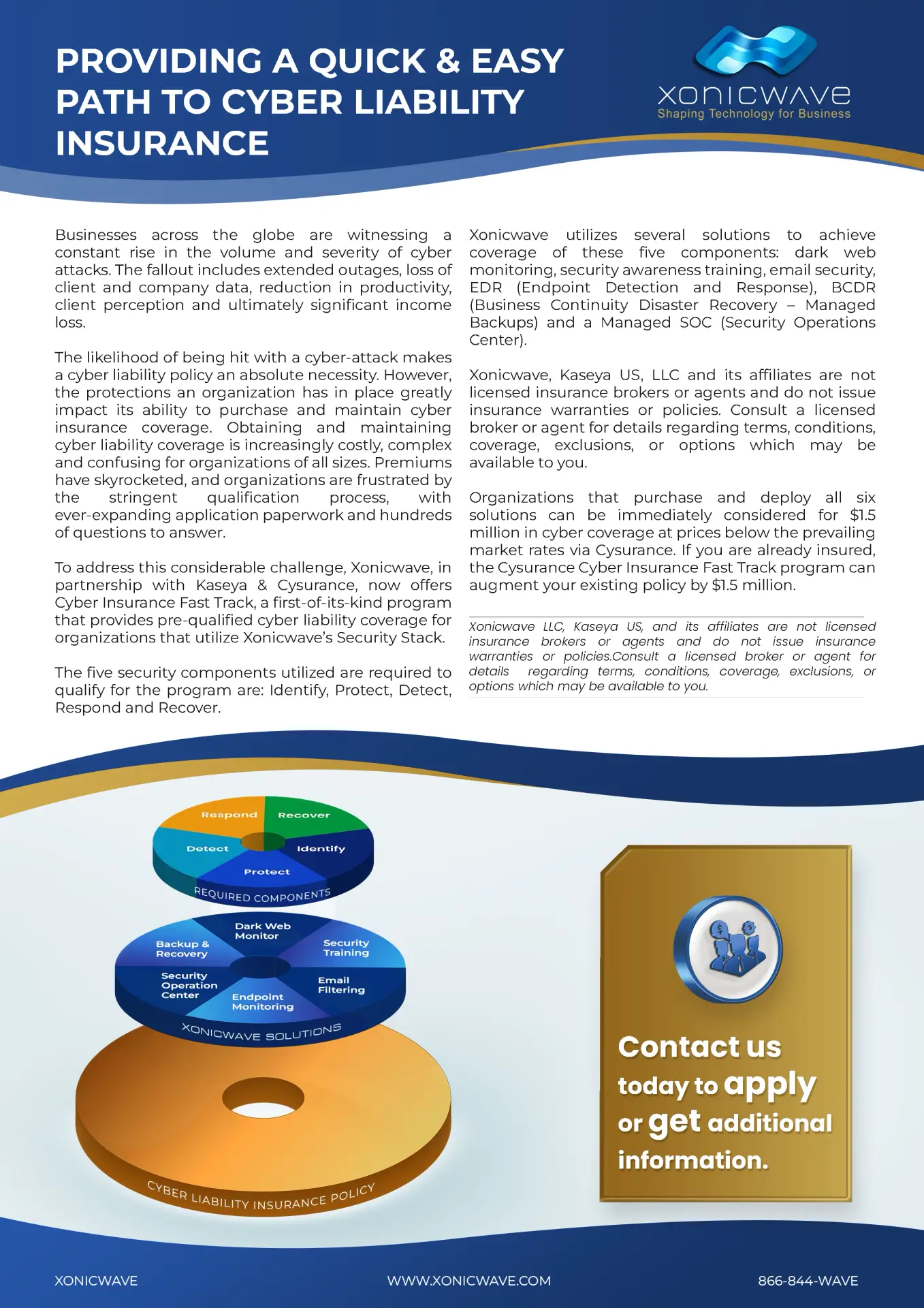 Providing a quick and easy path to cyber liability insurance